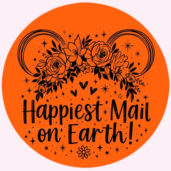 Happiest Mail on Earth Sticker 2” | Cute  DISNEY Label | Small Biz Packaging - Picture 11 of 14